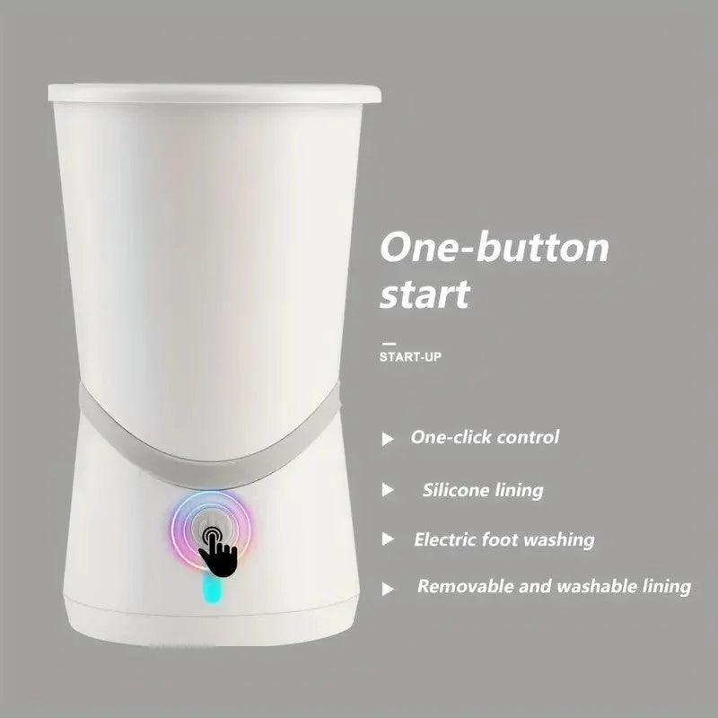 One-Button Electric Paw Cleaner